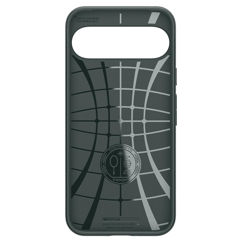Hoes voor Google Pixel 9 Pro XL, Spigen, Liquid Air, Groen ACS07717