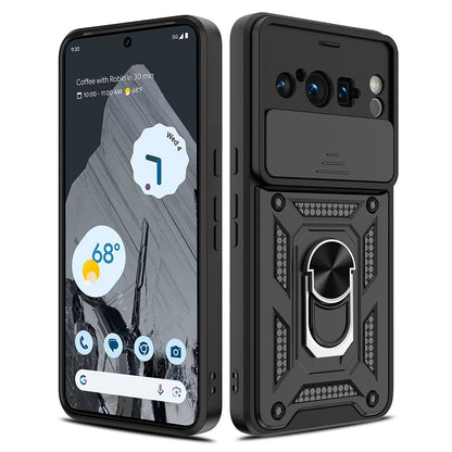 Coque pour Google Pixel 8 Pro, Techsuit, CamShield, Noire