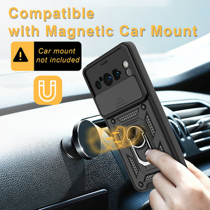 Coque pour Google Pixel 8 Pro, Techsuit, CamShield, Noire