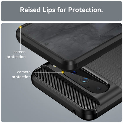 Coque pour Google Pixel 8 Pro, Techsuit, Carbone, Noire