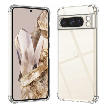 Hülle für Google Pixel 8 Pro, Techsuit, stoßfeste klare, transparent