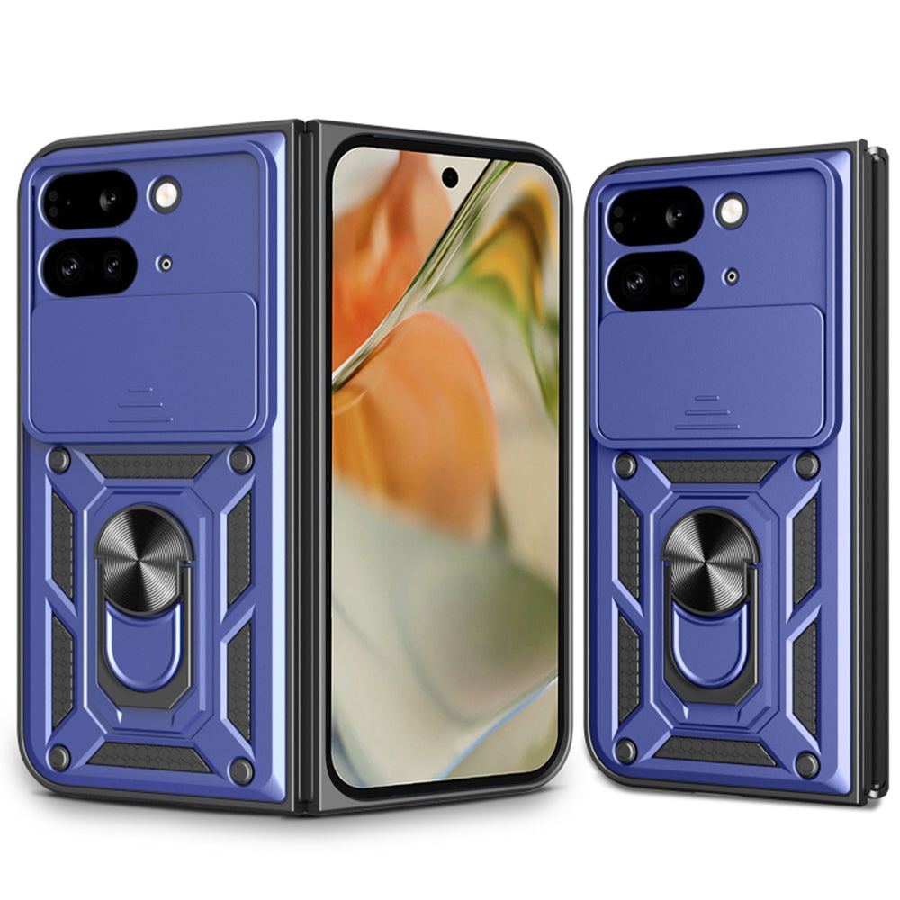 Coque pour Google Pixel 9 Pro Fold, Techsuit, CamShield, Bleue