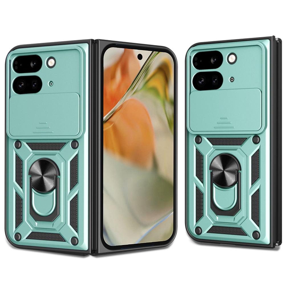 Coque pour Google Pixel 9 Pro Fold, Techsuit, CamShield, Vert