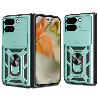 Coque pour Google Pixel 9 Pro Fold, Techsuit, CamShield, Vert