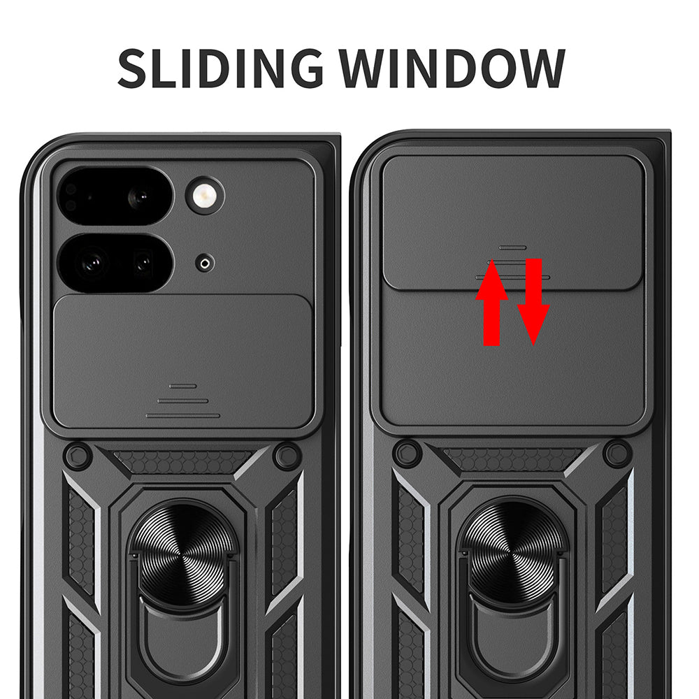 Coque pour Google Pixel 9 Pro Fold, Techsuit, CamShield, Vert