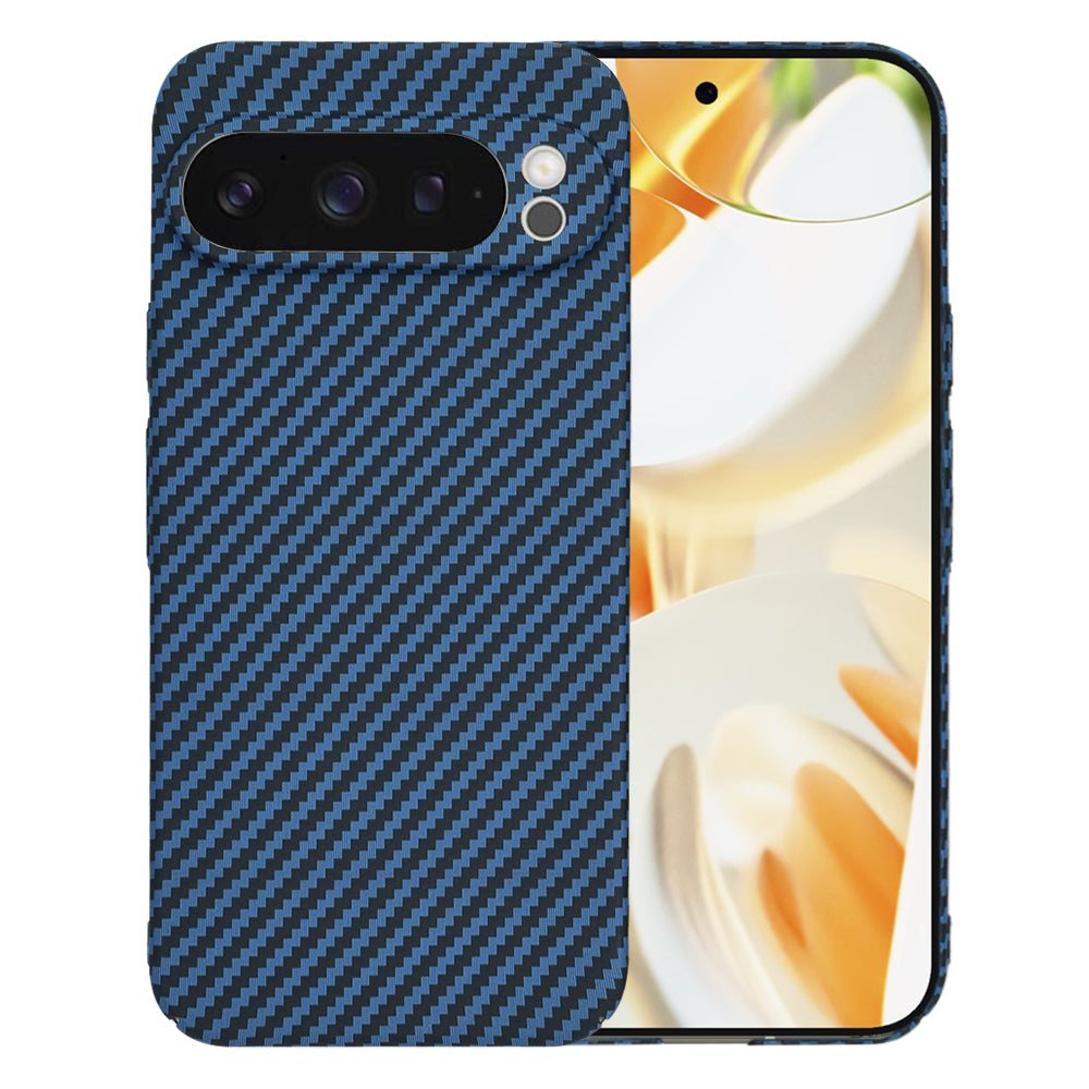 Hoes voor Google Pixel 9 Pro, Techsuit, Carbonite FiberShell, Turkoois