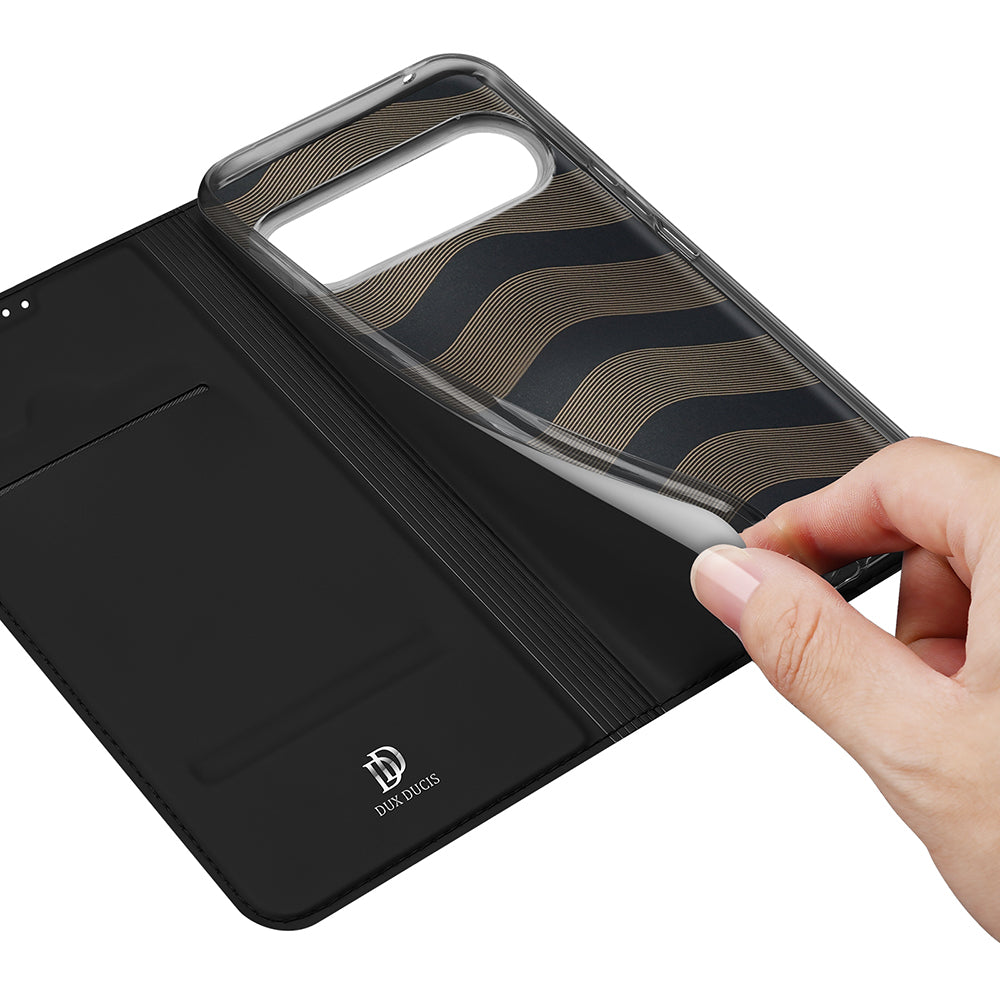 Coque pour Google Pixel 9 Pro XL, DUX DUCIS, Skin Pro, Noire