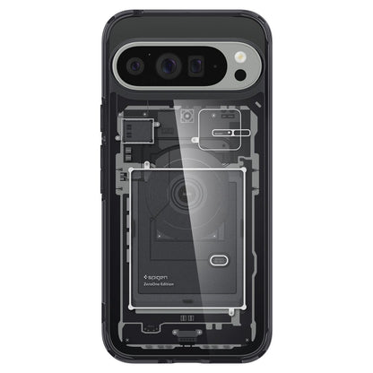Hülle für Google Pixel 9 Pro XL, Spigen, Ultra Hybrid Zero One, Schwarz ACS07722