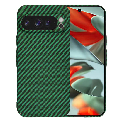 Coque pour Google Pixel 9 Pro XL, Techsuit, Carbonite FiberShell, Vert