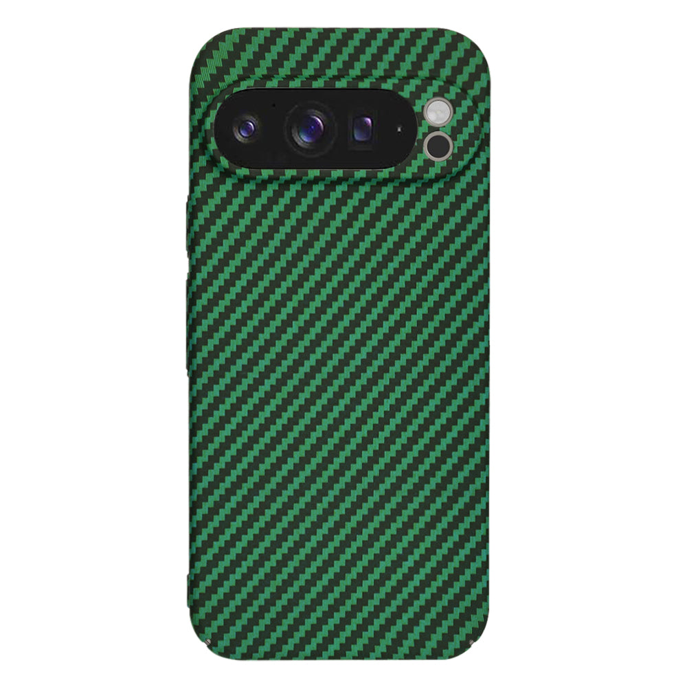 Coque pour Google Pixel 9 Pro XL, Techsuit, Carbonite FiberShell, Vert