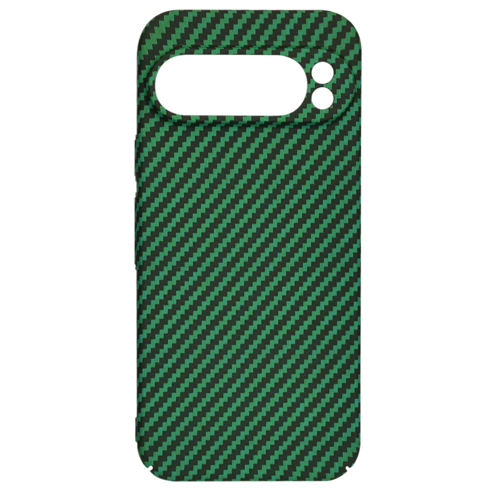 Coque pour Google Pixel 9 Pro XL, Techsuit, Carbonite FiberShell, Vert