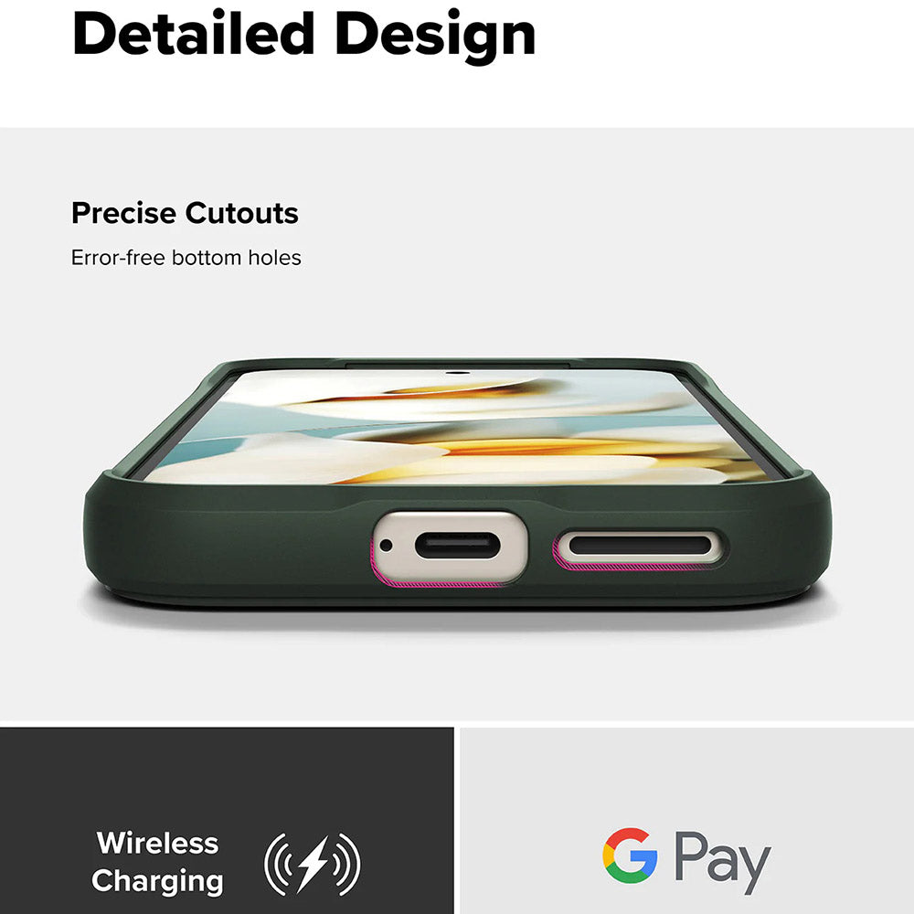 Hoes voor Google Pixel 9a, Ringke, Onyx, Donkergroen