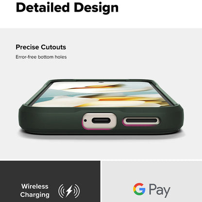 Hoes voor Google Pixel 9a, Ringke, Onyx, Donkergroen