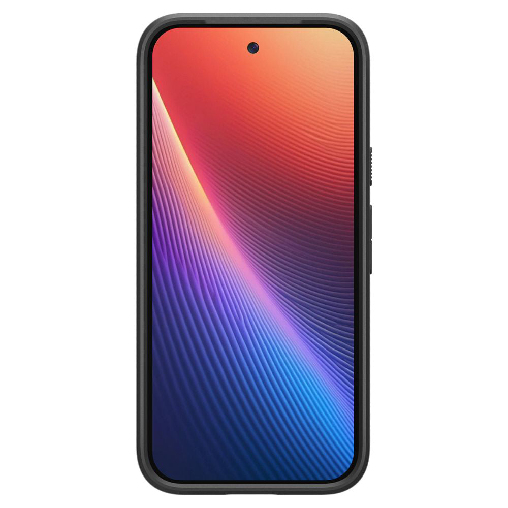 Étui pour Google Pixel 9a, Spigen, Liquid Air, Noir Mat ACS09039