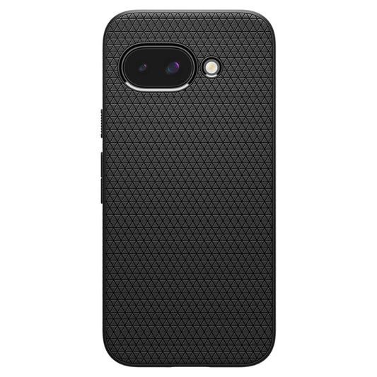 Hülle für Google Pixel 9a, Spigen, Liquid Air, Mattschwarz ACS09039