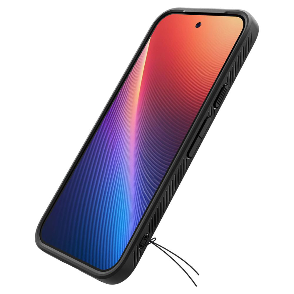 Étui pour Google Pixel 9a, Spigen, Liquid Air, Noir Mat ACS09039