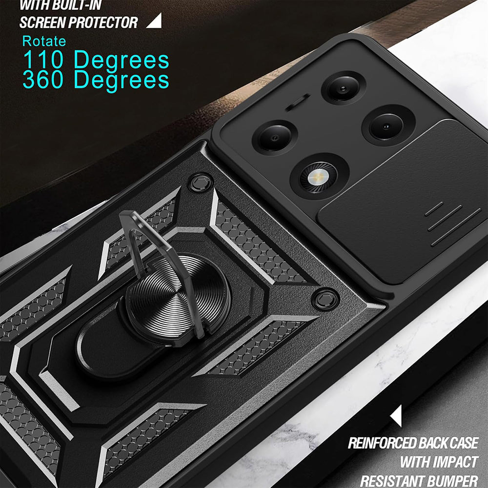 Coque pour Google Pixel 9a, Techsuit, CamGuard Pro, Rose Doré