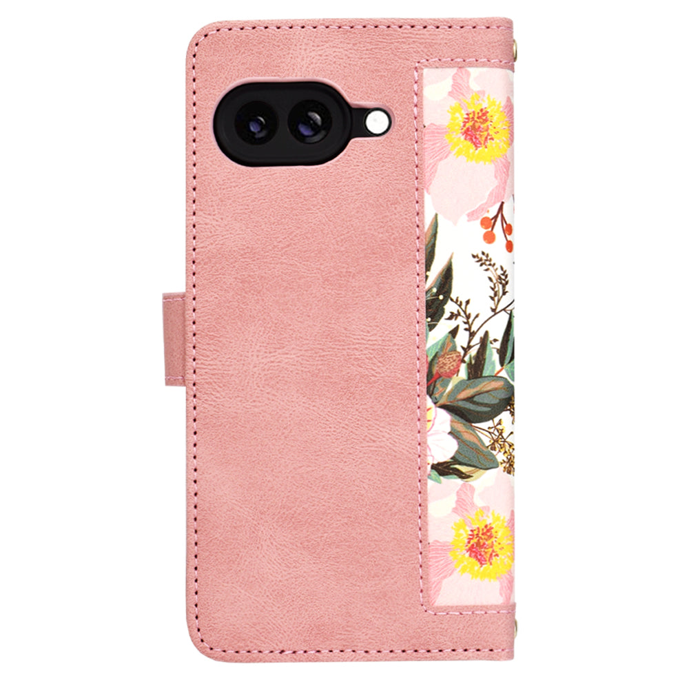 Coque pour Google Pixel 9a, Techsuit, FlipCraft, Rose