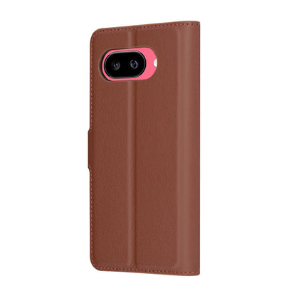 Coque pour Google Pixel 9a, Techsuit, Leather Folio, Marron
