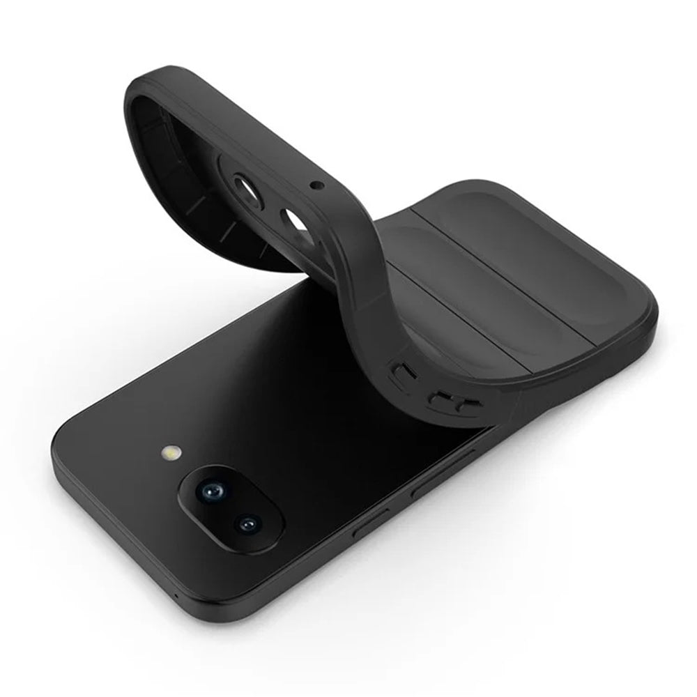 Coque pour Google Pixel 9a, Techsuit, Magic Shield, Noire