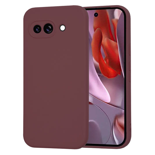 Hülle für Google Pixel 9a, Techsuit, SoftFlex, Weinrot