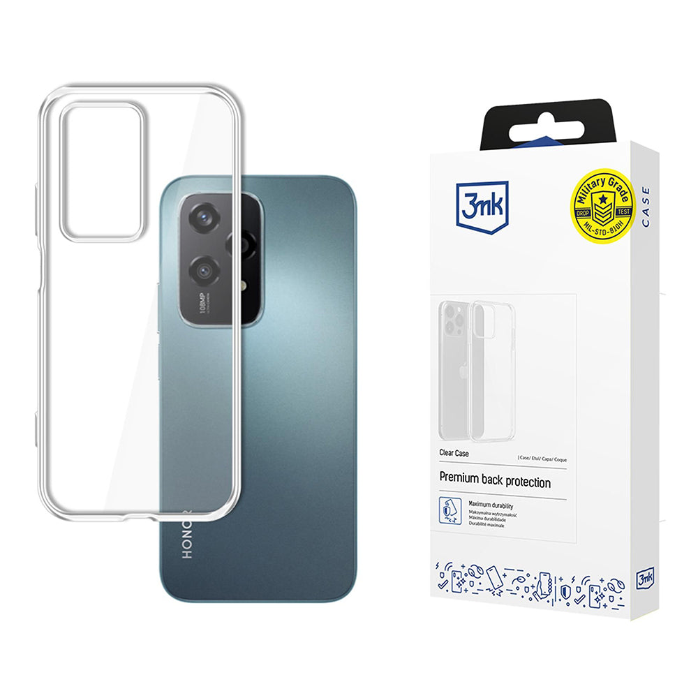 Coque pour Honor 200 Lite, 3MK, Clear, Transparente