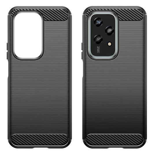 Hülle für Honor 200 Lite, Techsuit, Carbon, Blau