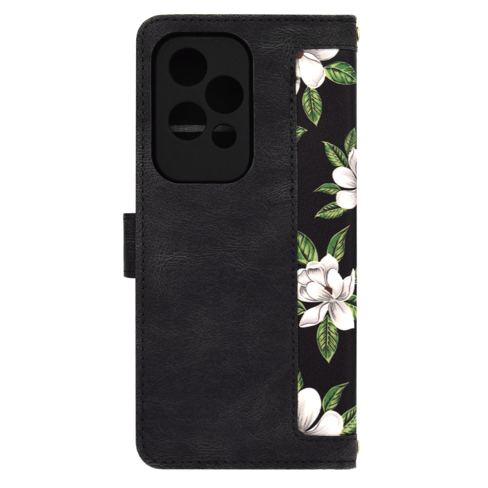 Coque pour Honor 200 Lite, Techsuit, FlipCraft, Noire
