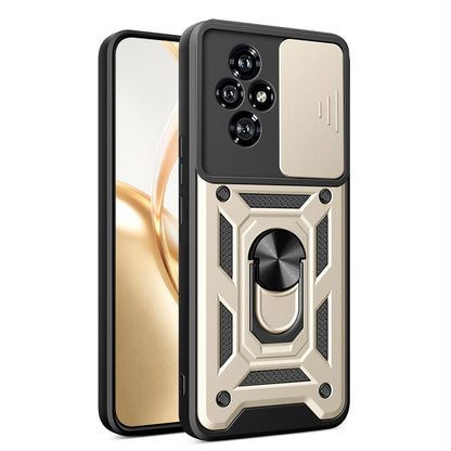Coque pour Honor 200, Techsuit, CamShield, Dorée