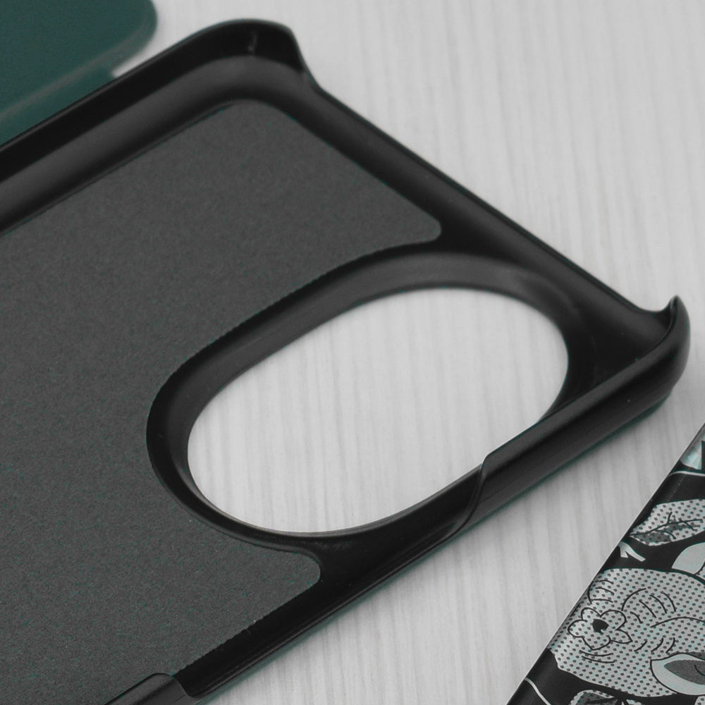 Étui pour Honor 200, Techsuit, eFold, Vert Foncé