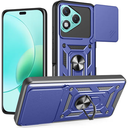Coque pour Honor 400 Lite, Techsuit, CamShield, Bleue