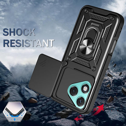 Coque pour Honor 400 Lite, Techsuit, CamShield, Bleue