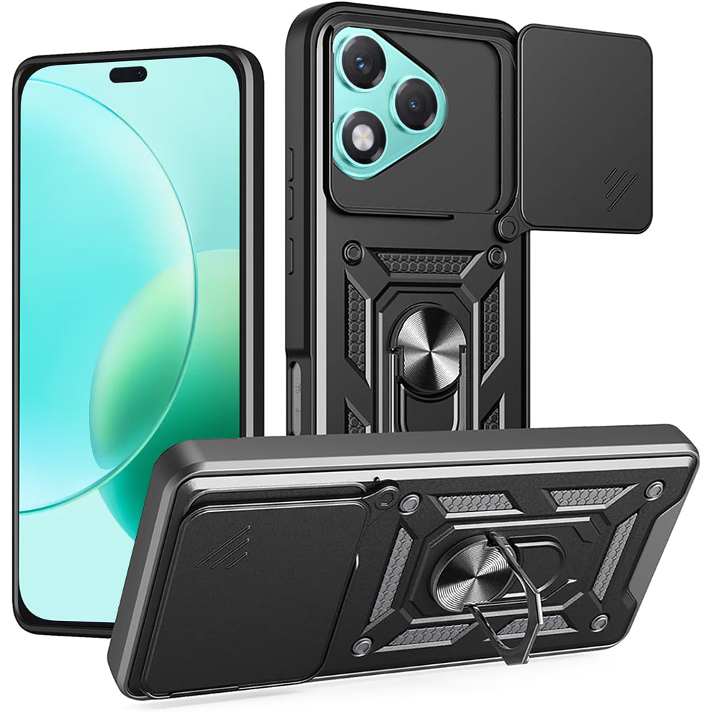 Hülle für Honor 400 Lite, Techsuit, CamShield, Schwarz