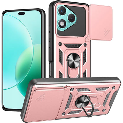 Coque pour Honor 400 Lite, Techsuit, CamShield, Rose