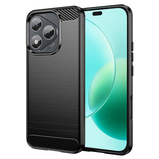 Hoes voor Honor 400 Lite, Techsuit, Carbon, Zwart