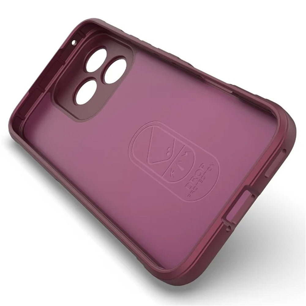 Coque pour Honor 400 Lite, Techsuit, Magic Shield, Bordeaux