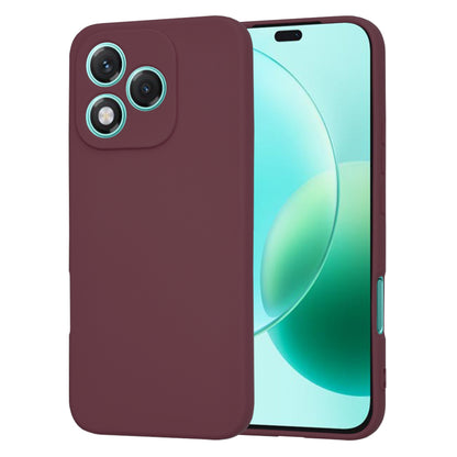 Hülle für Honor 400 Lite, Techsuit, SoftFlex, Weinrot