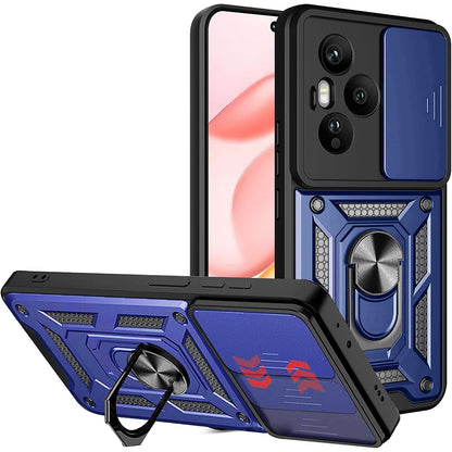 Coque pour Honor 400 Pro, Techsuit, CamShield, Bleue
