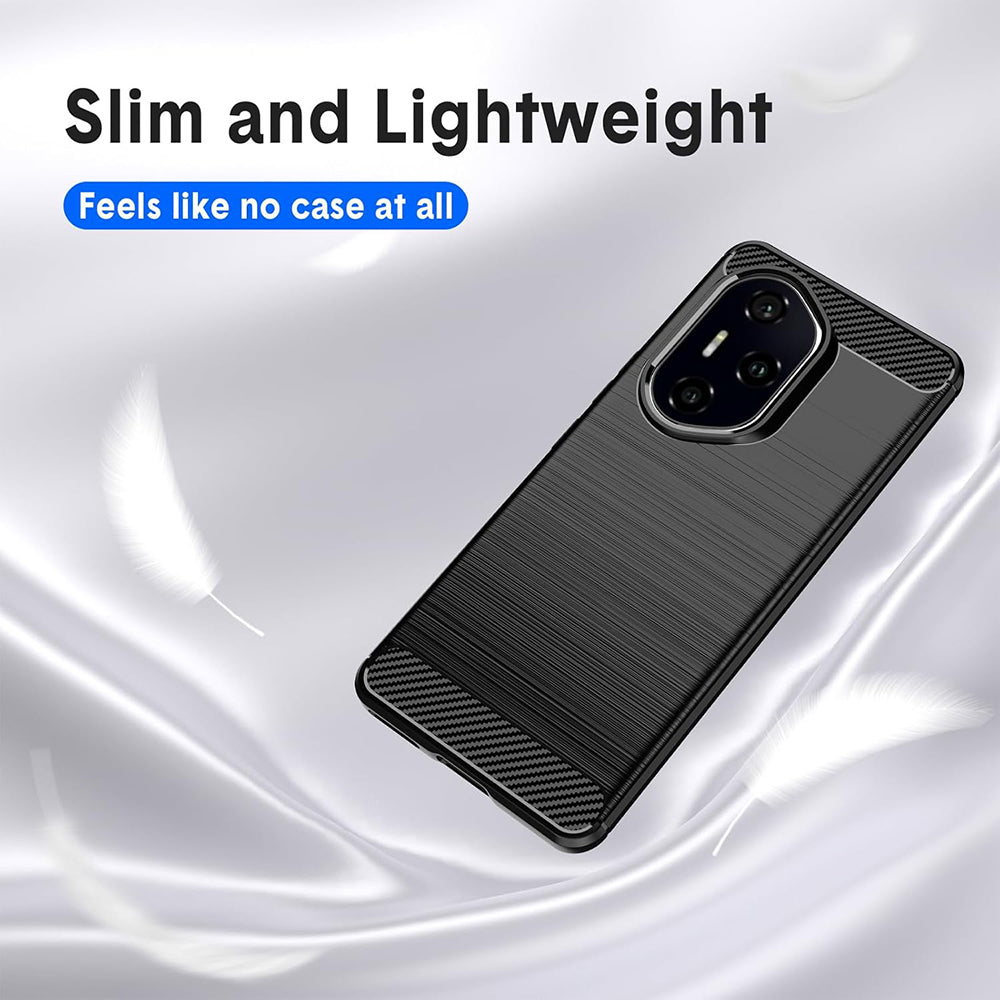 Coque pour Honor 400 Pro, Techsuit, Carbone, Noire