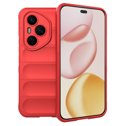 Hülle für Honor 400 Pro, Techsuit, Magic Shield, Rot