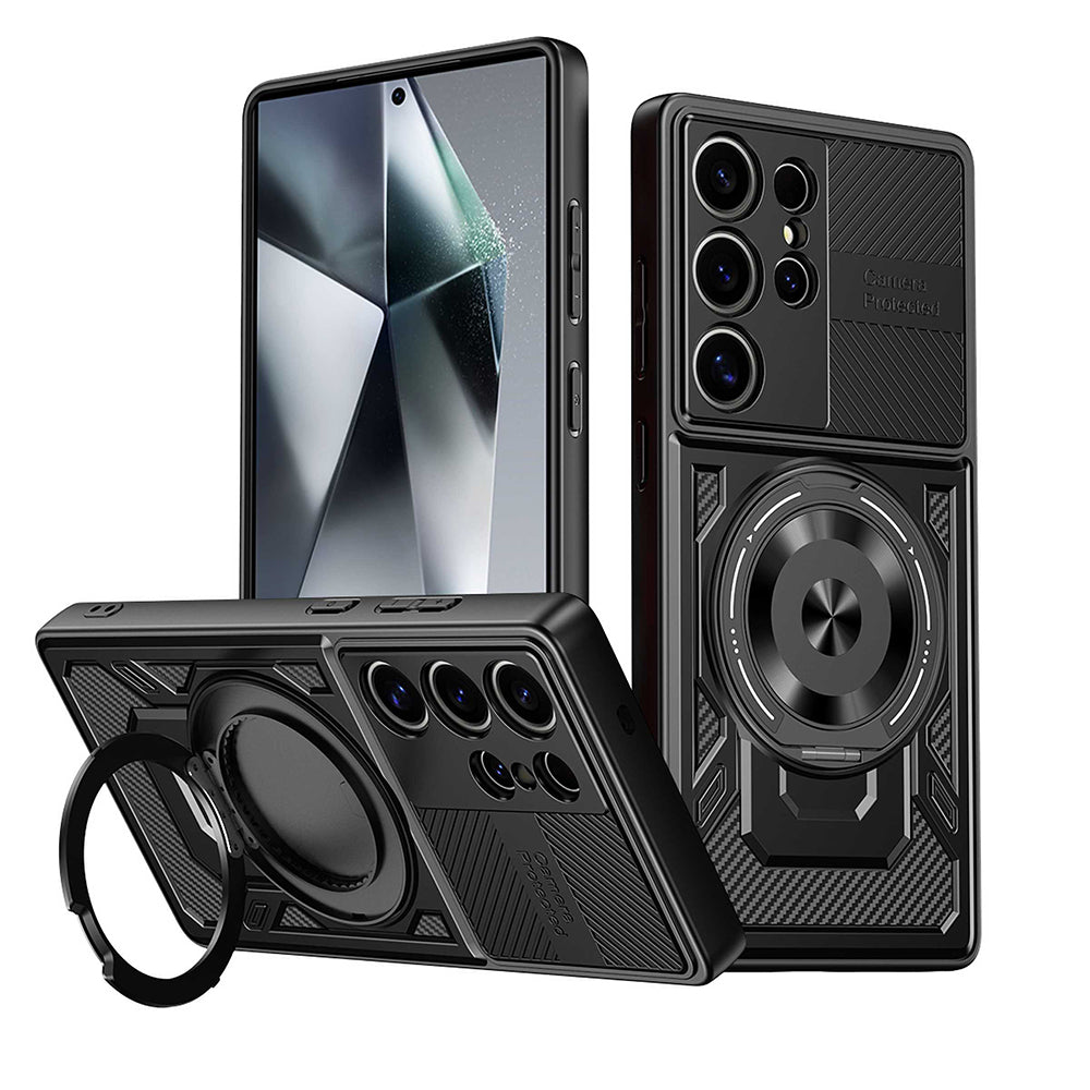 Étui pour Honor 400 Pro, Techsuit, RuggedCam, Noir