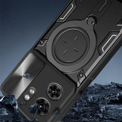 Étui pour Honor 400 Smart 4G / X7d 4G / 400 Smart 5G, Techsuit, CamGuard Pro, Rose