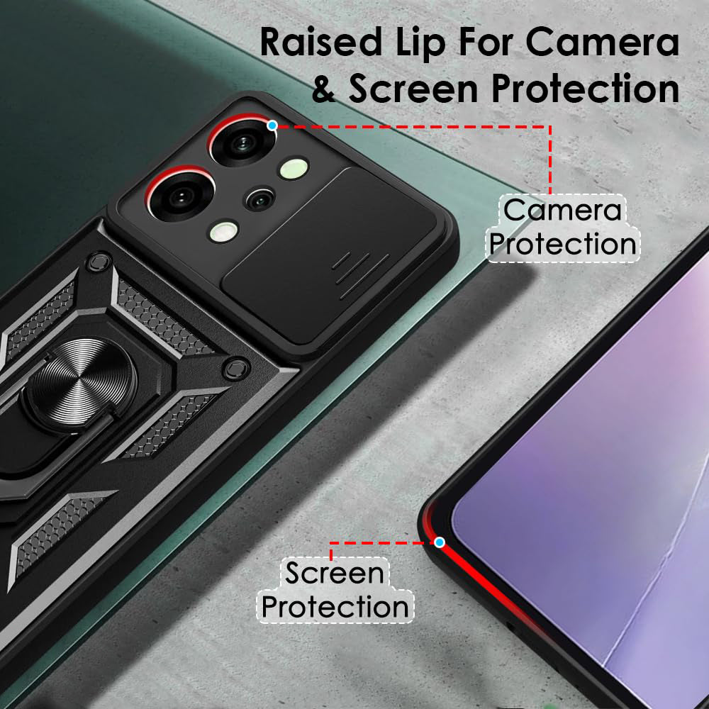 Étui pour Honor 400 Smart 4G / X7d 4G / 400 Smart 5G, Techsuit, CamShield, Doré