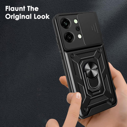 Étui pour Honor 400 Smart 4G / X7d 4G / 400 Smart 5G, Techsuit, CamShield, Doré