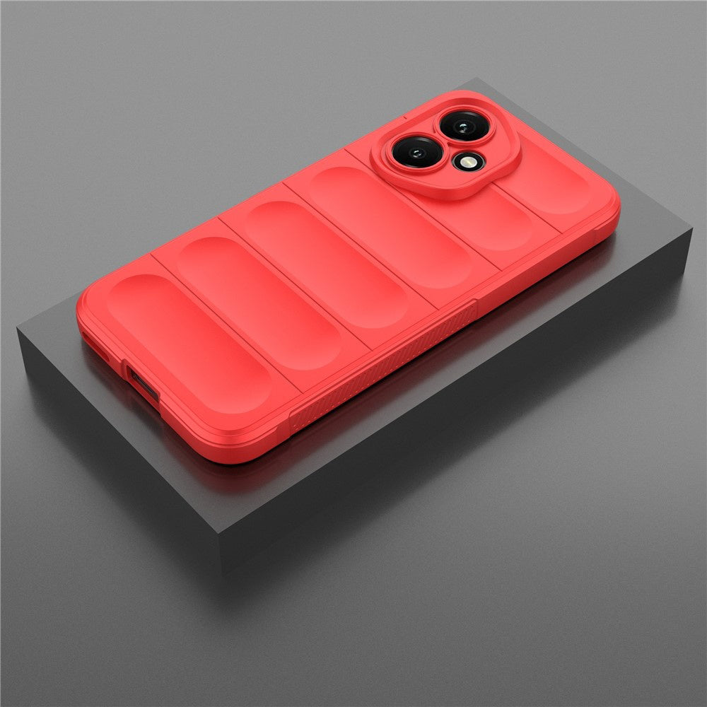 Hülle für Honor 400, Techsuit, Magic Shield, Rot