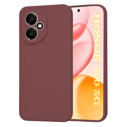 Hülle für Honor 400, Techsuit, SoftFlex, Weinrot