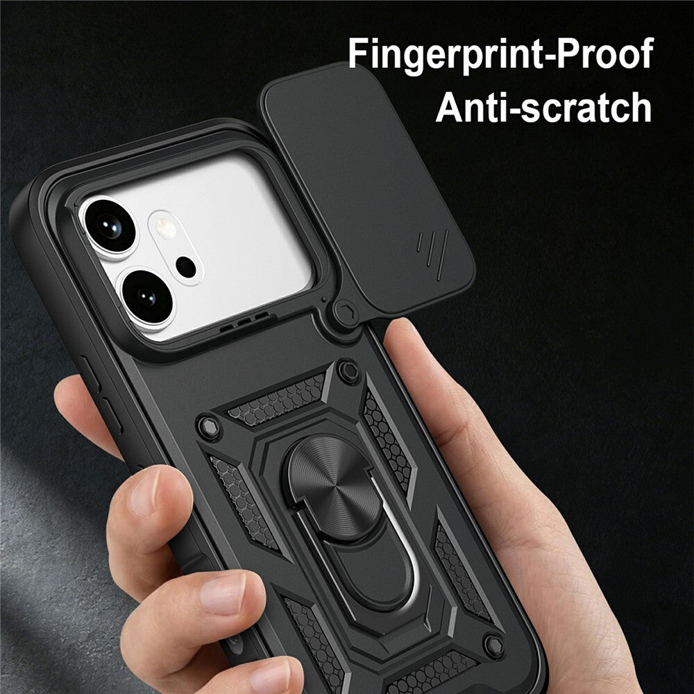 Coque pour Honor 600, OEM, CamShield, Noire