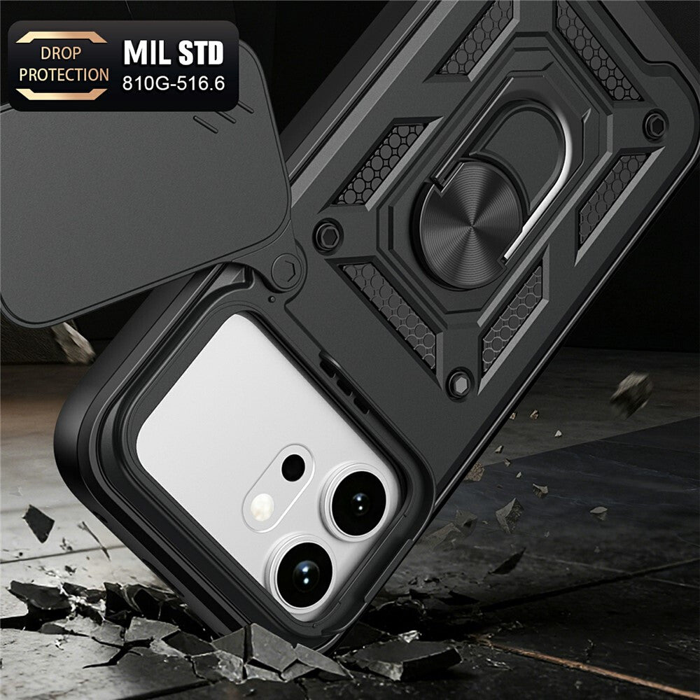 Coque pour Honor 600, OEM, CamShield, Noire