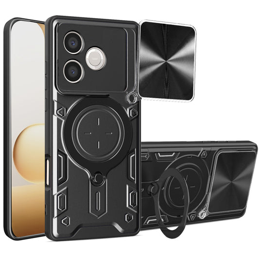 Hülle für Honor 600 Lite, Techsuit, CamGuard Pro, Schwarz