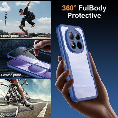 Hülle für Honor 600 Lite, Techsuit, ColorVerse 360, Blau